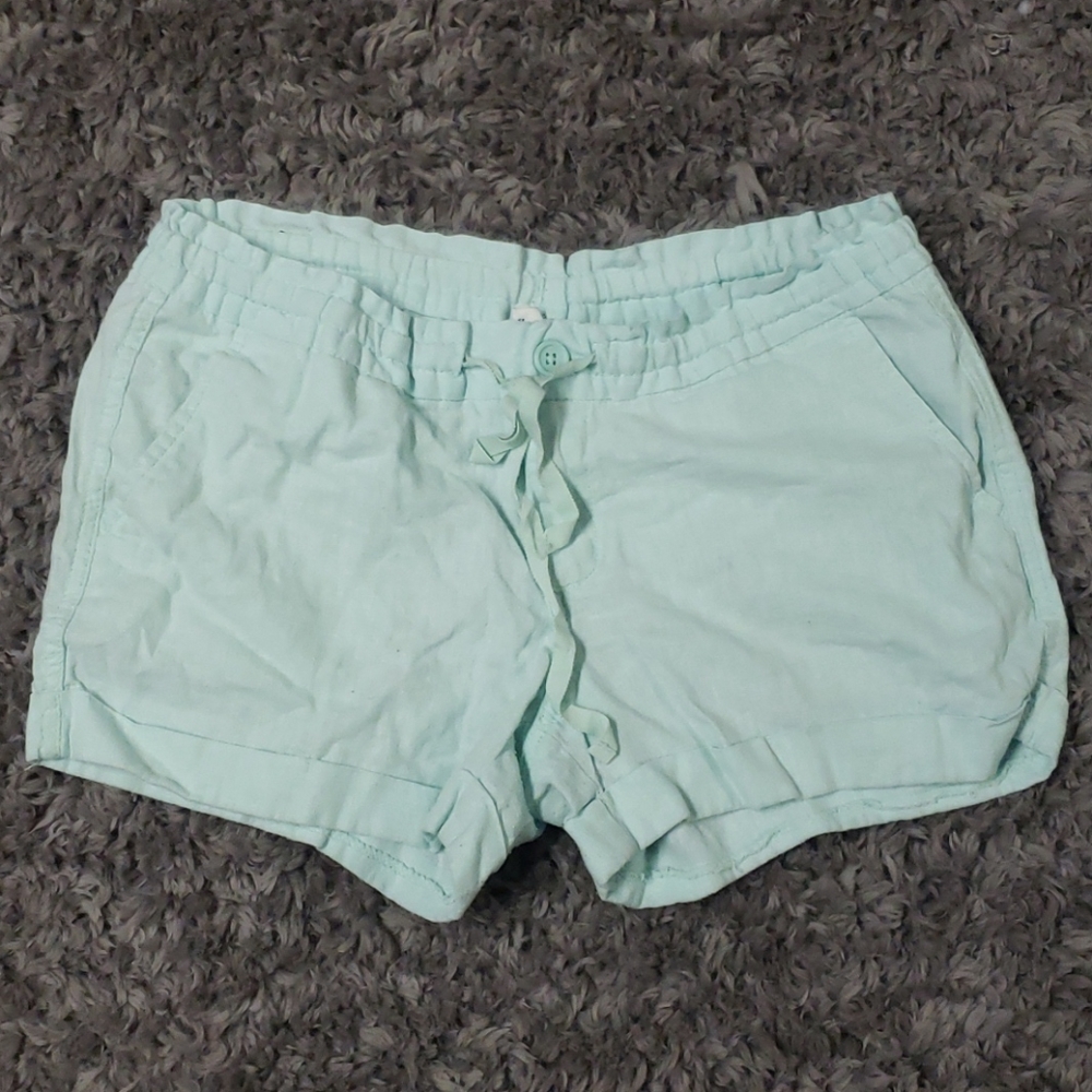 Linen shorts